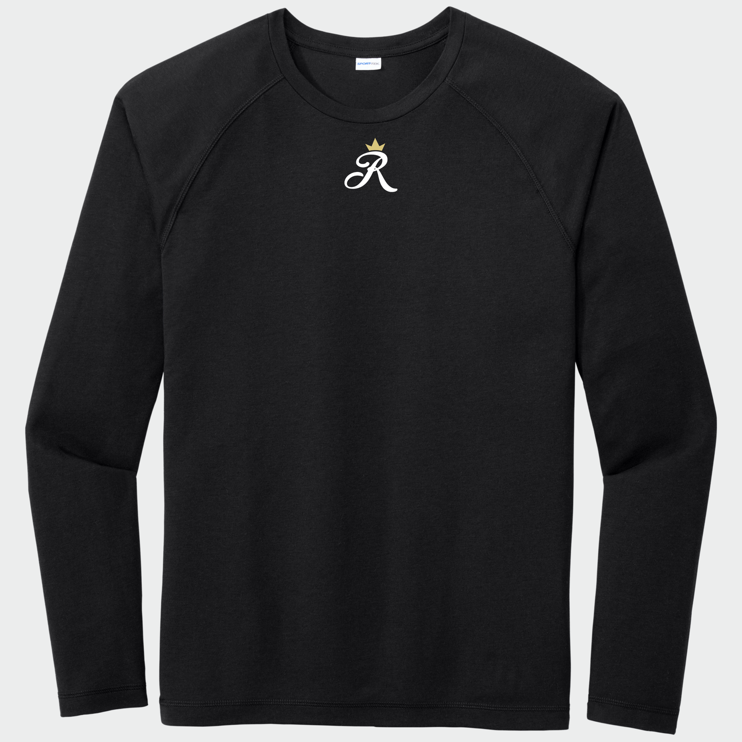 TCR: Crown R, Long Sleeve Triblend Tech Tee