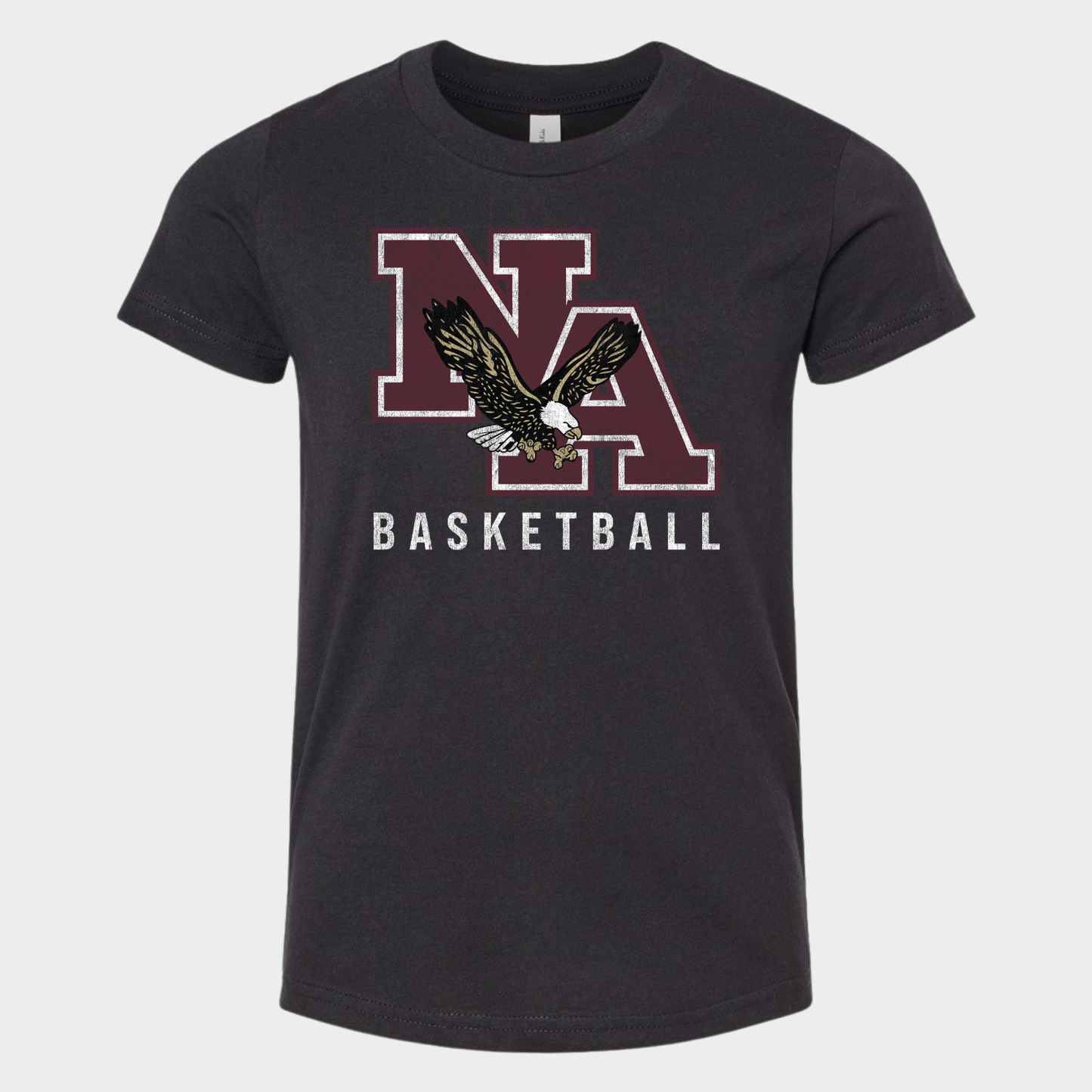 NAGTB: NA Basketball *Distressed Print* T-Shirt