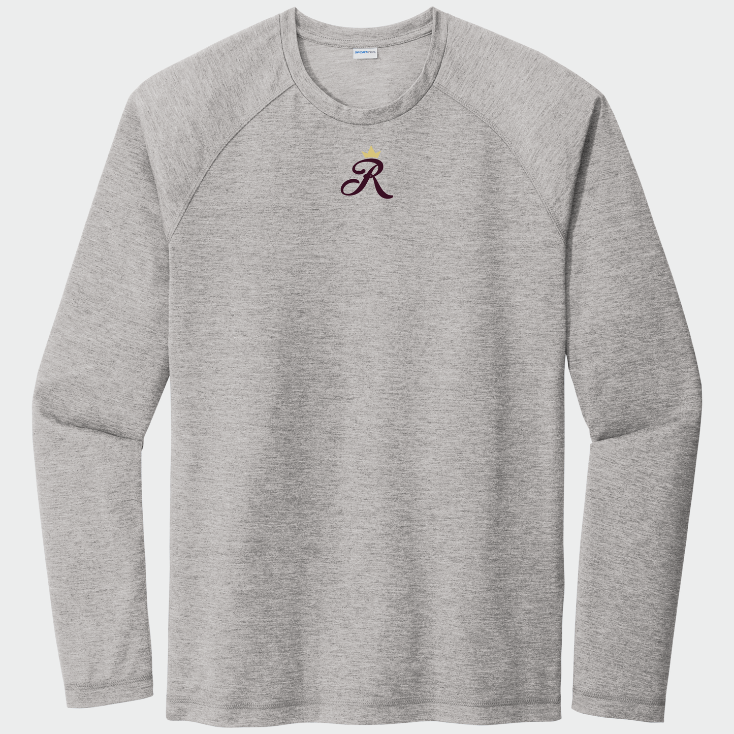 TCR: Crown R, Long Sleeve Triblend Tech Tee