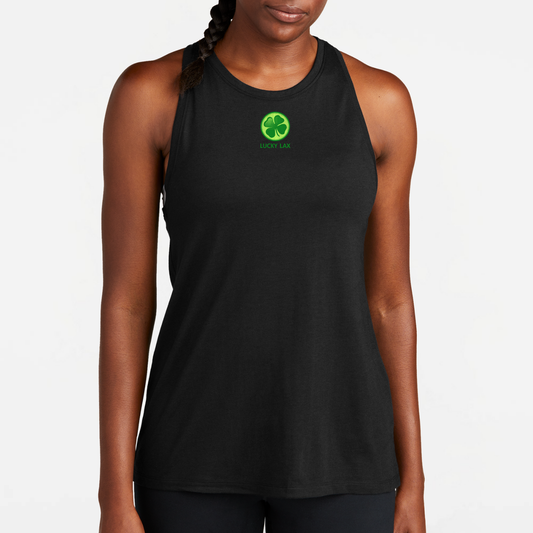LuckyLax: Women's Triblend Tech Tank Top