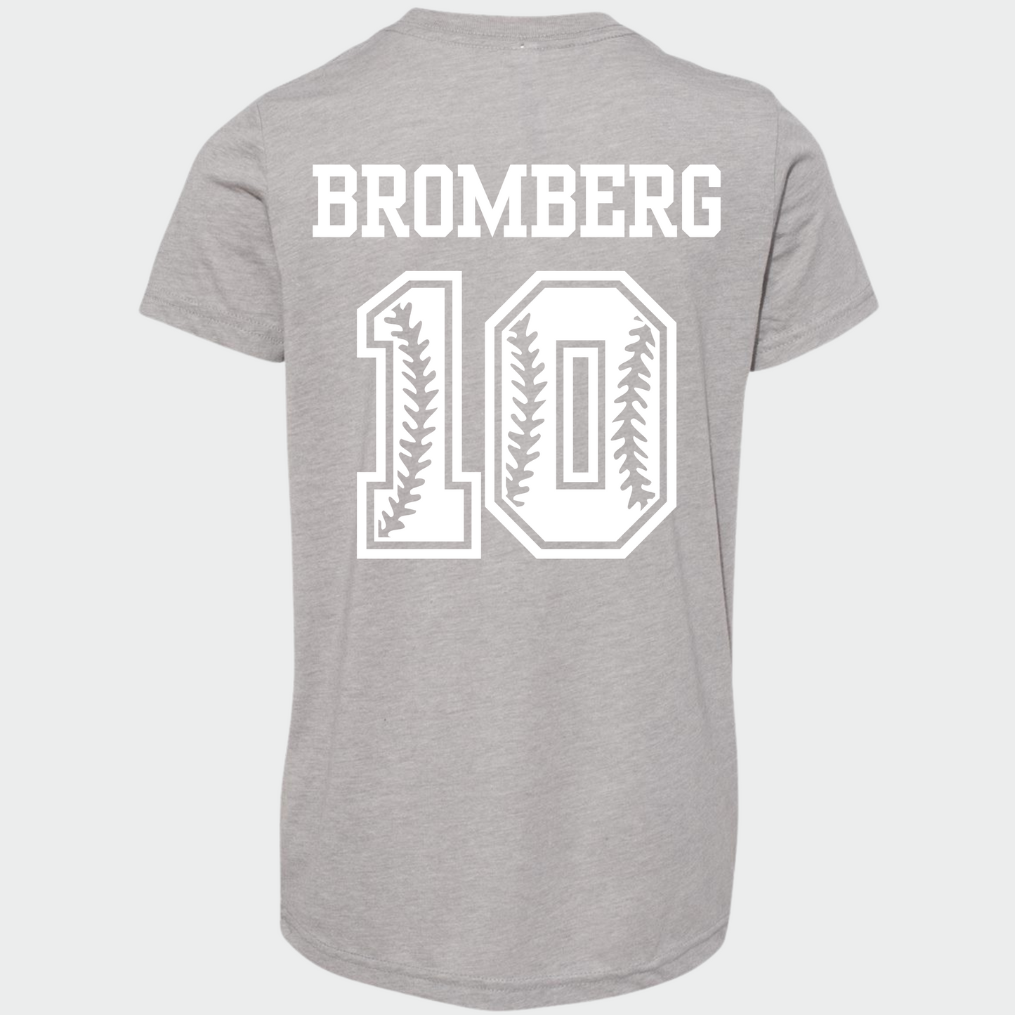 Baseball: Coquette Bow Number T-Shirt