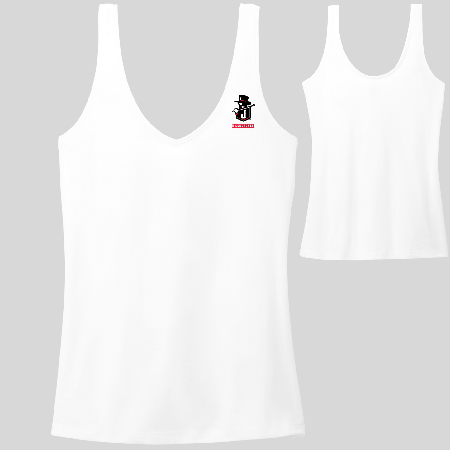 JYAA: Johnstown Basketball Women's CVC V-Neck Tank Top