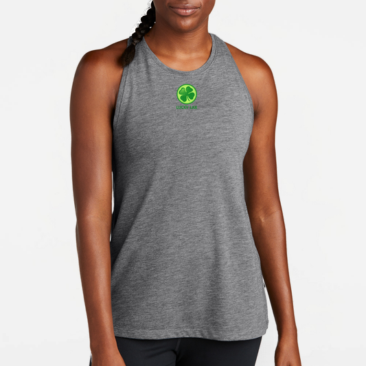 LuckyLax: Women's Triblend Tech Tank Top