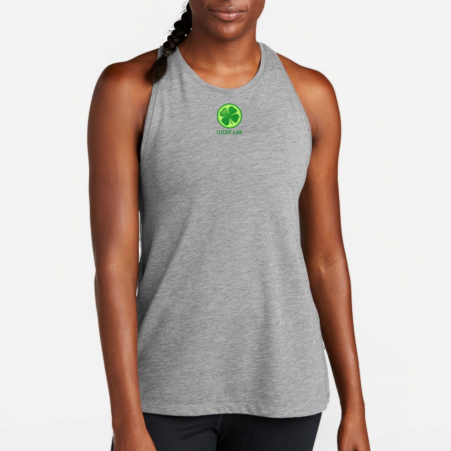 LuckyLax: Women's Triblend Tech Tank Top