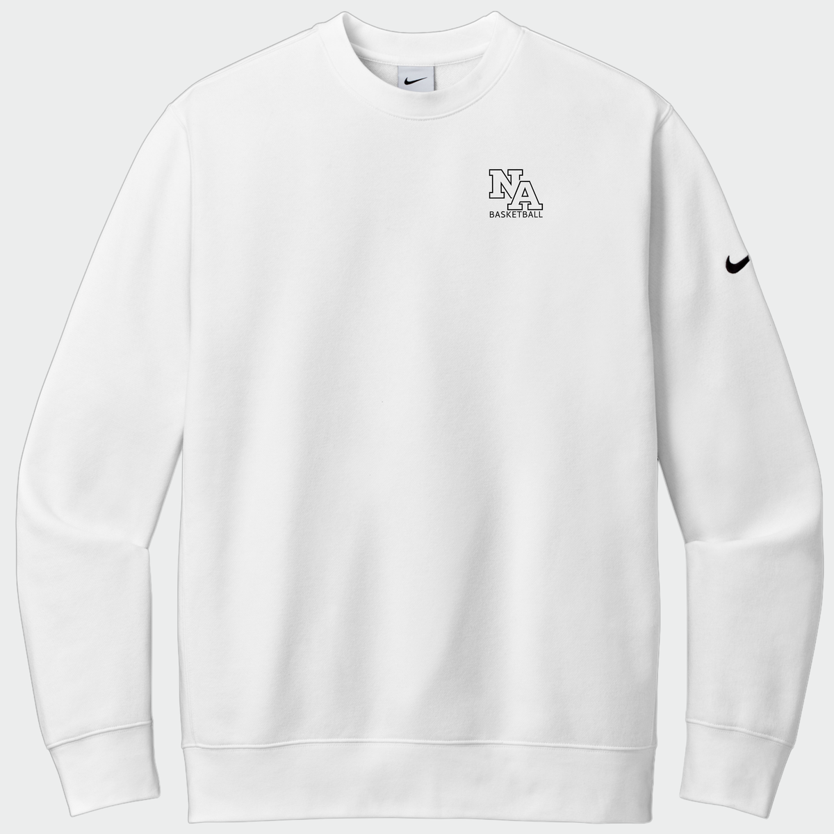 NAGTB: NA Basketball, Embroidered, Club Fleece Crew
