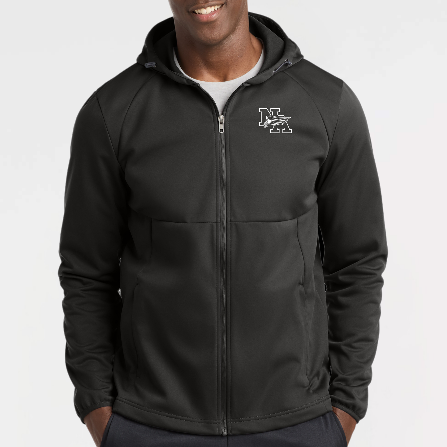 NAFootball: Hooded Soft Shell Jacket