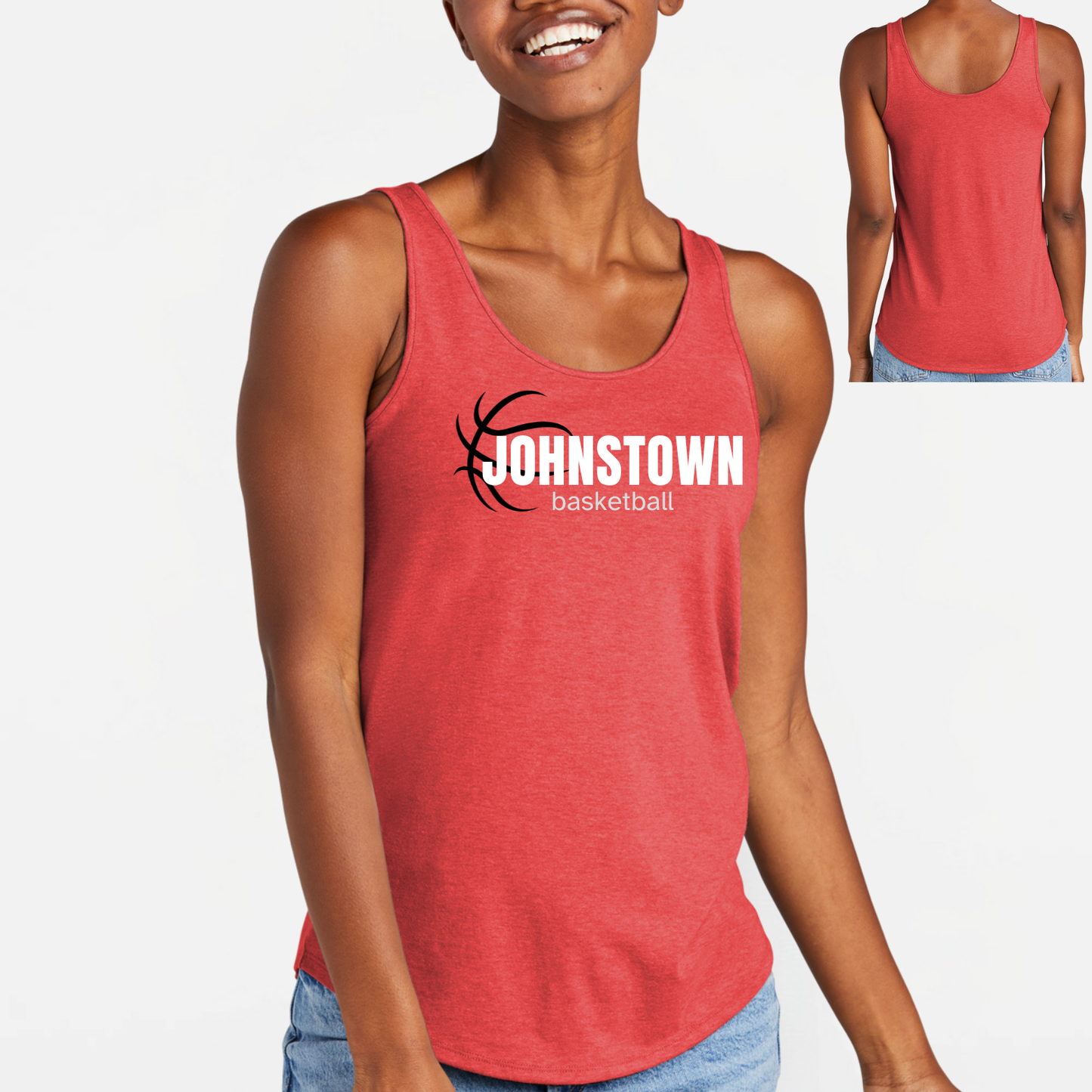 JYAA: Johnstown Basketball Women's Triblend Tank Top