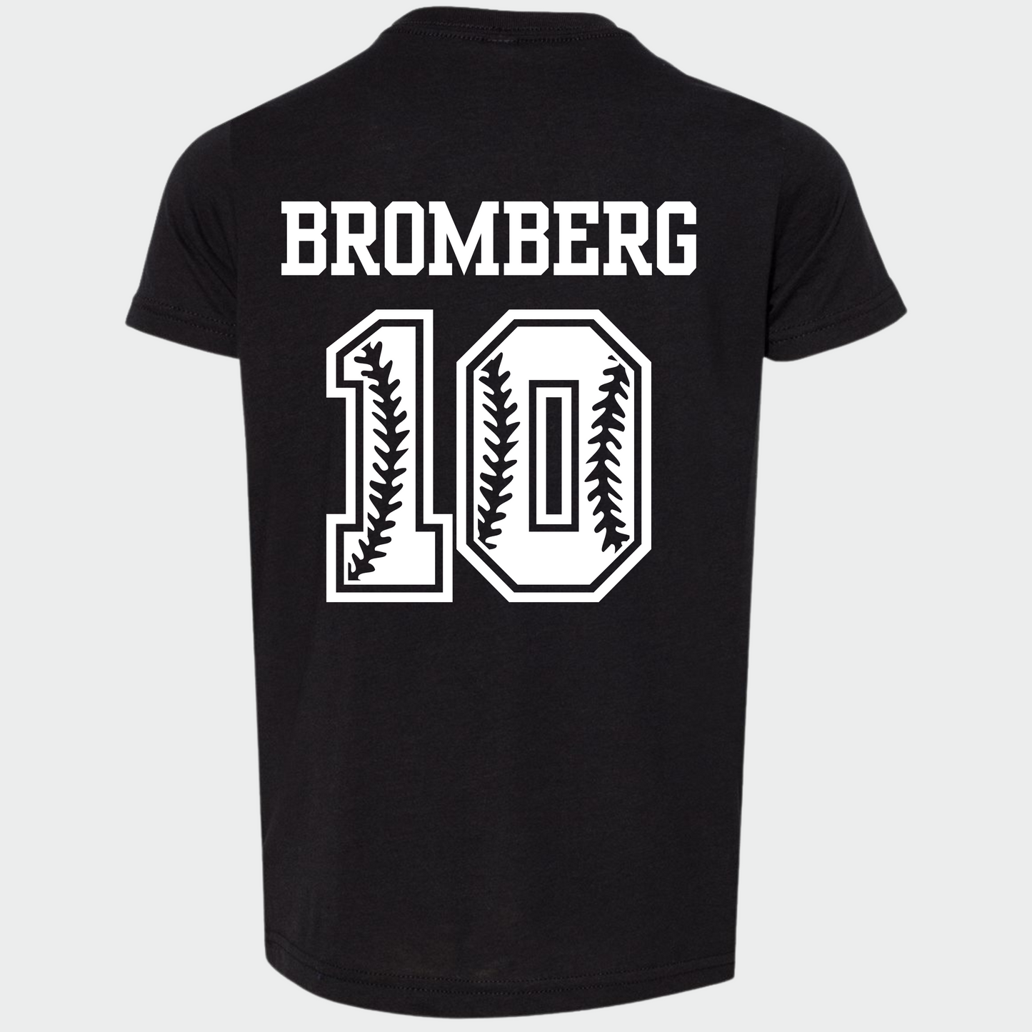 Baseball: Coquette Bow Number T-Shirt