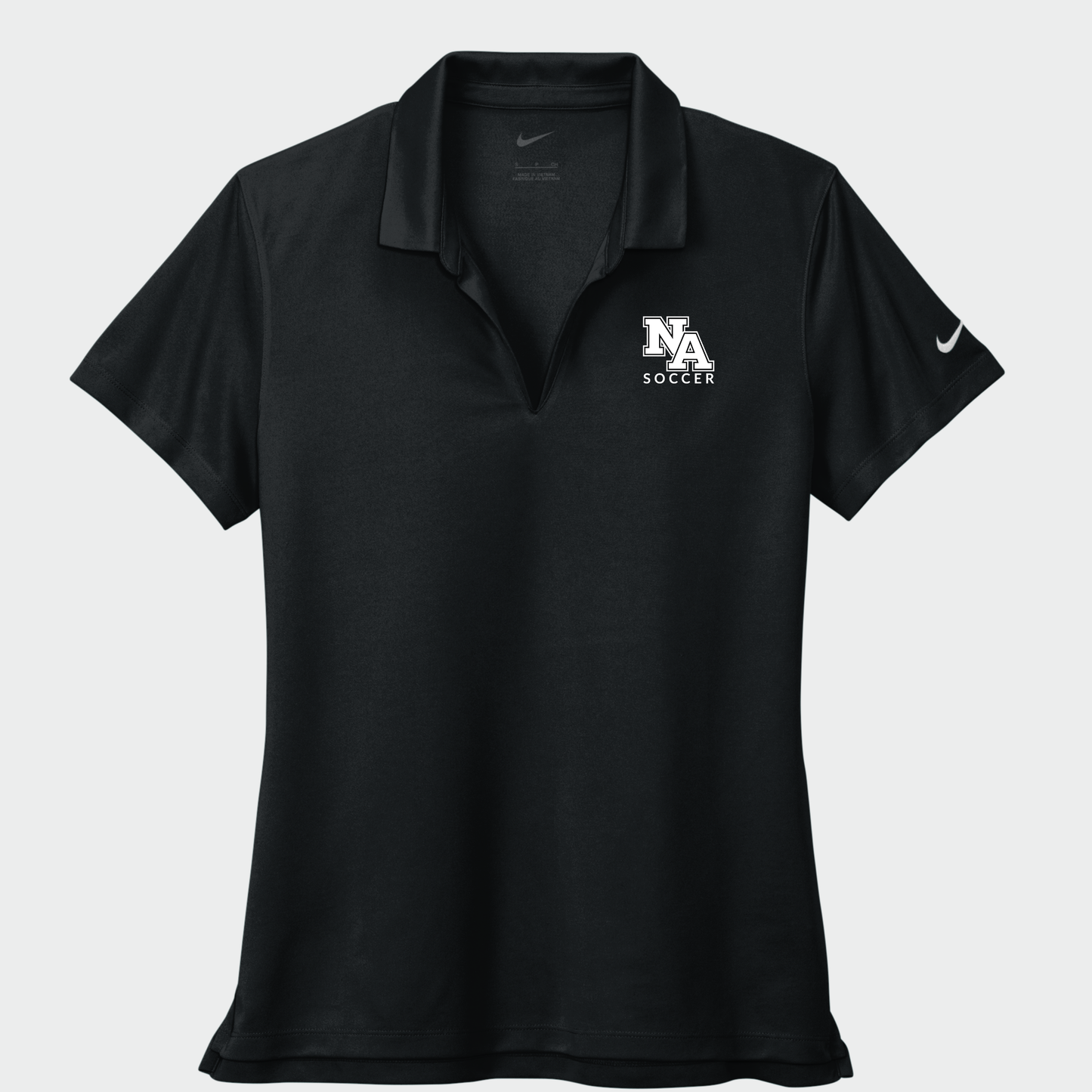 NAGS: NA Soccer, Embroidered, Women's Nike Micro-Pique Polo