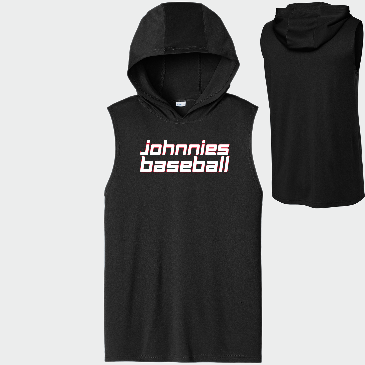 JYAA: Johnnies *Pick Your Sport* Sleeveless Hooded Tech T-Shirt