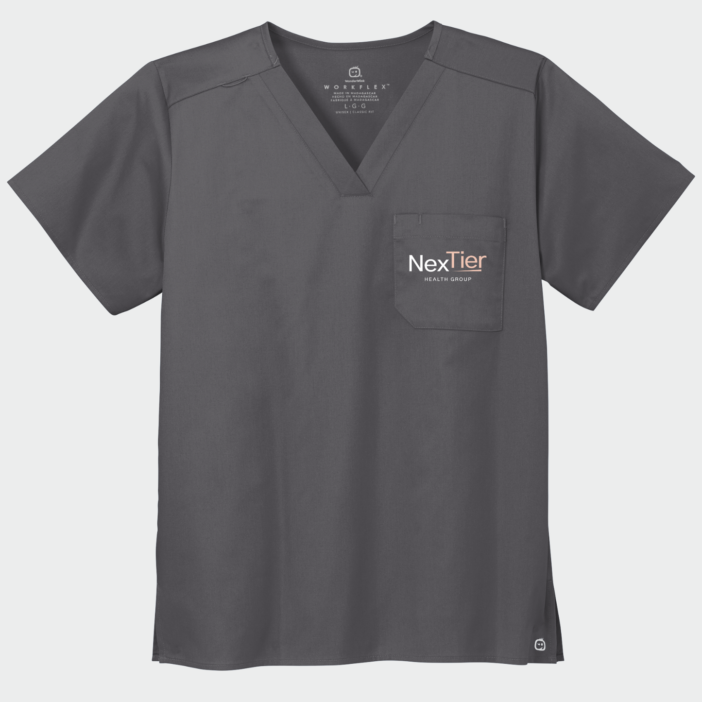 Nextier: Embroidered Unisex Scrub Top