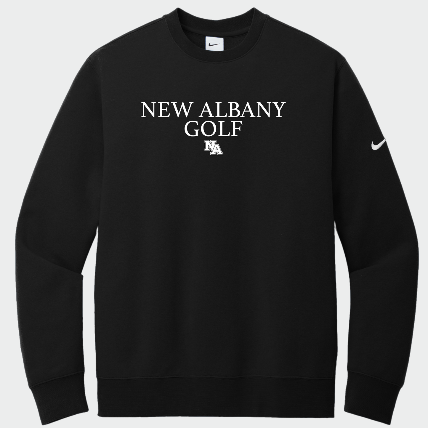 NAGolf: 3D Embroidered, Club Fleece Crew