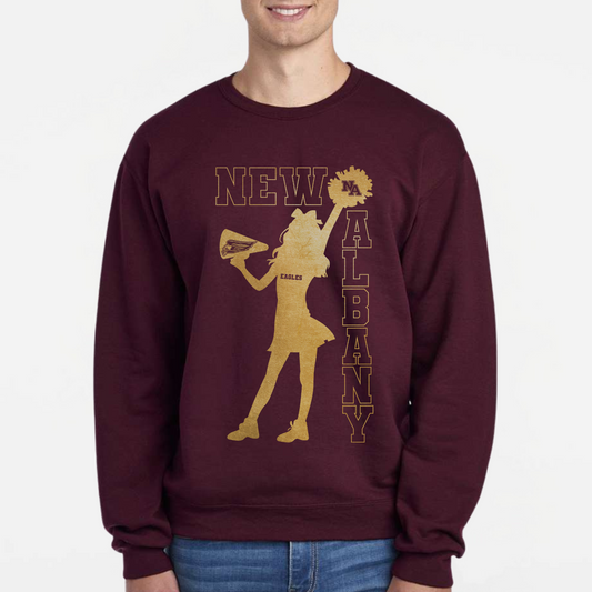 NAYCHEER: 2025 NA Youth Cheer Crew Sweatshirt *foil*