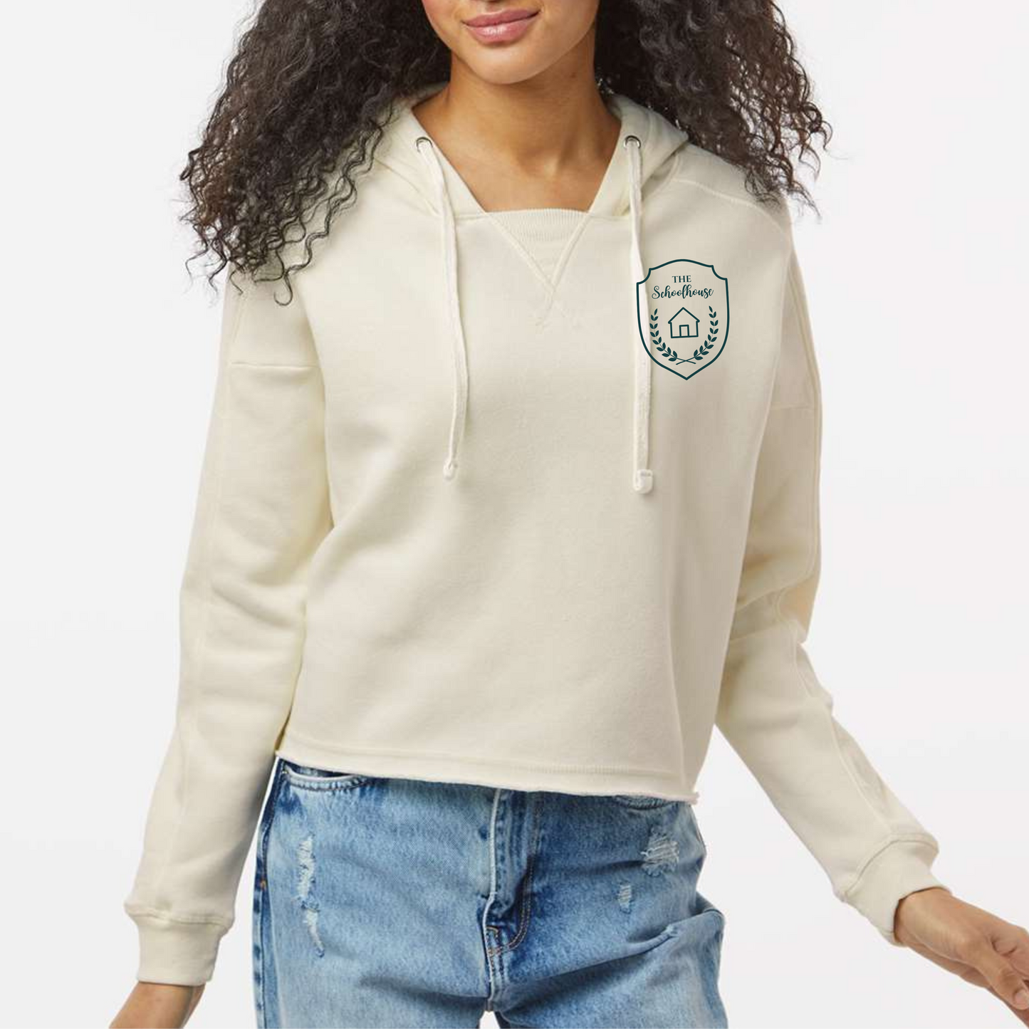 Schoolhouse Collection:  Women's Crop Sweatshirt