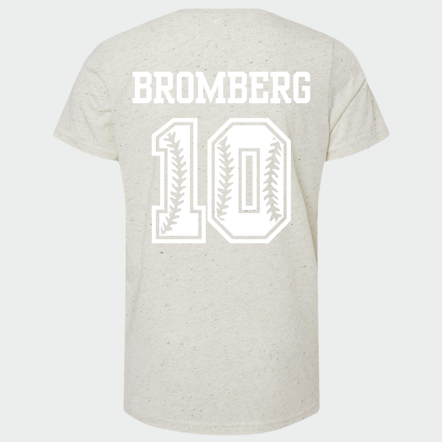 Baseball: Coquette Bow Number T-Shirt