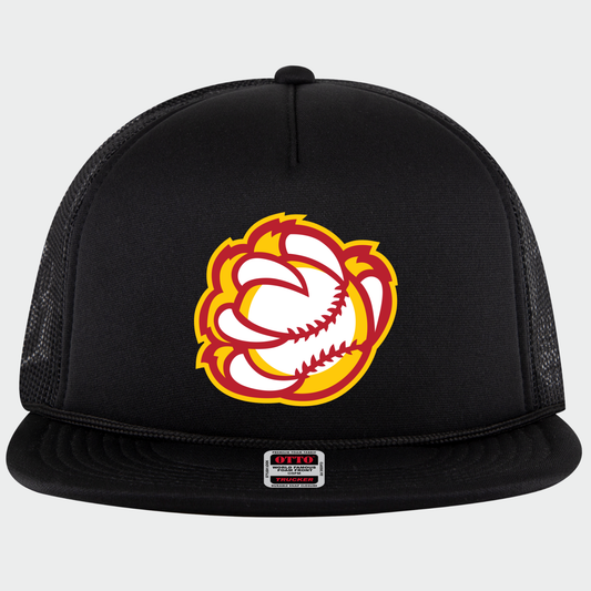 BRUINS: Baseball Claw Foam Flex-Bill Trucker Hat