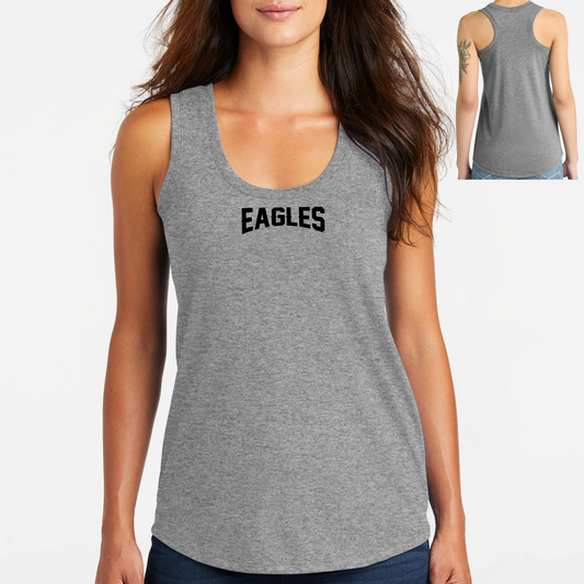 Powell Eagles: Women's Triblend Racerback Tank Top