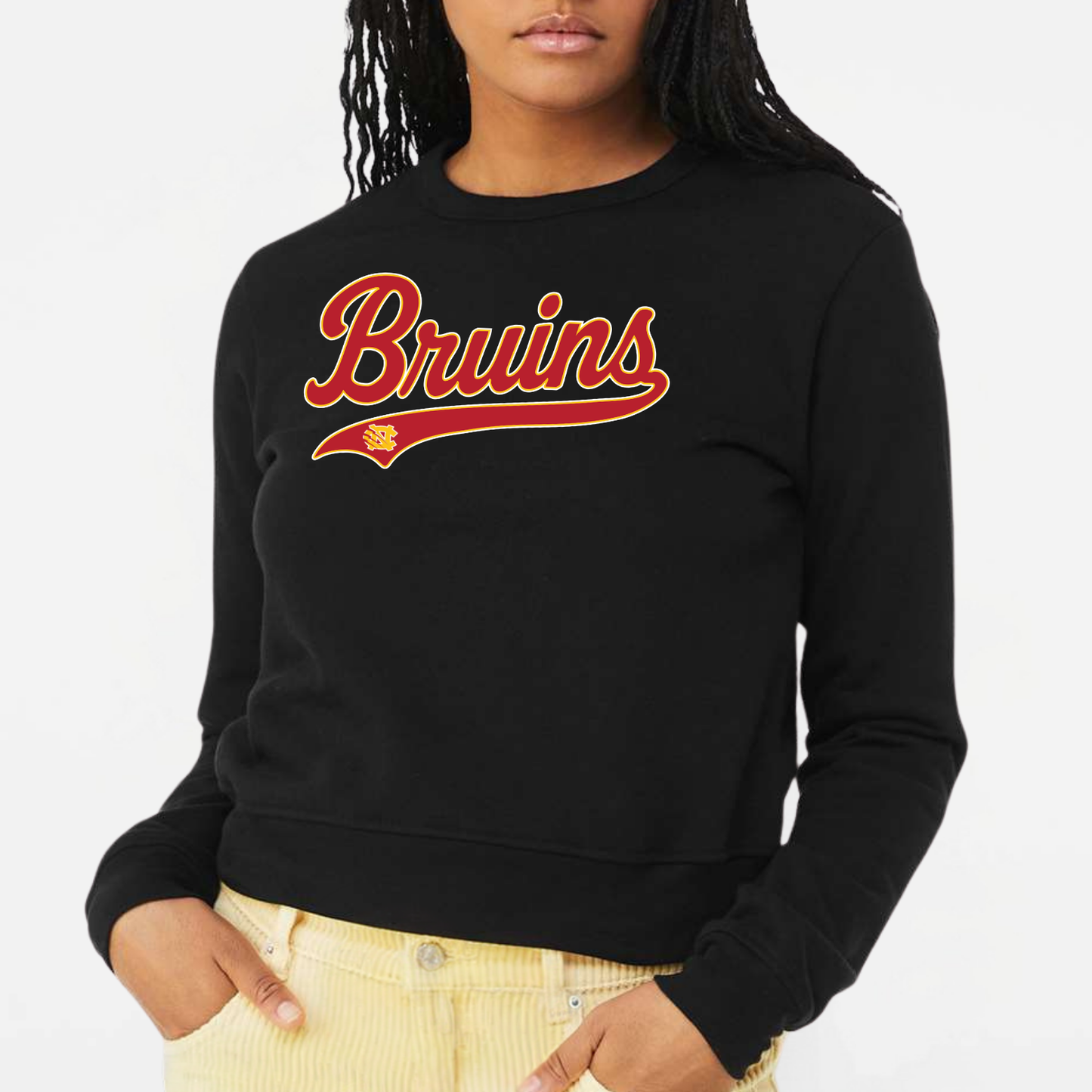 BRUINS: Swash Women's Sponge Fleece Sweatshirt