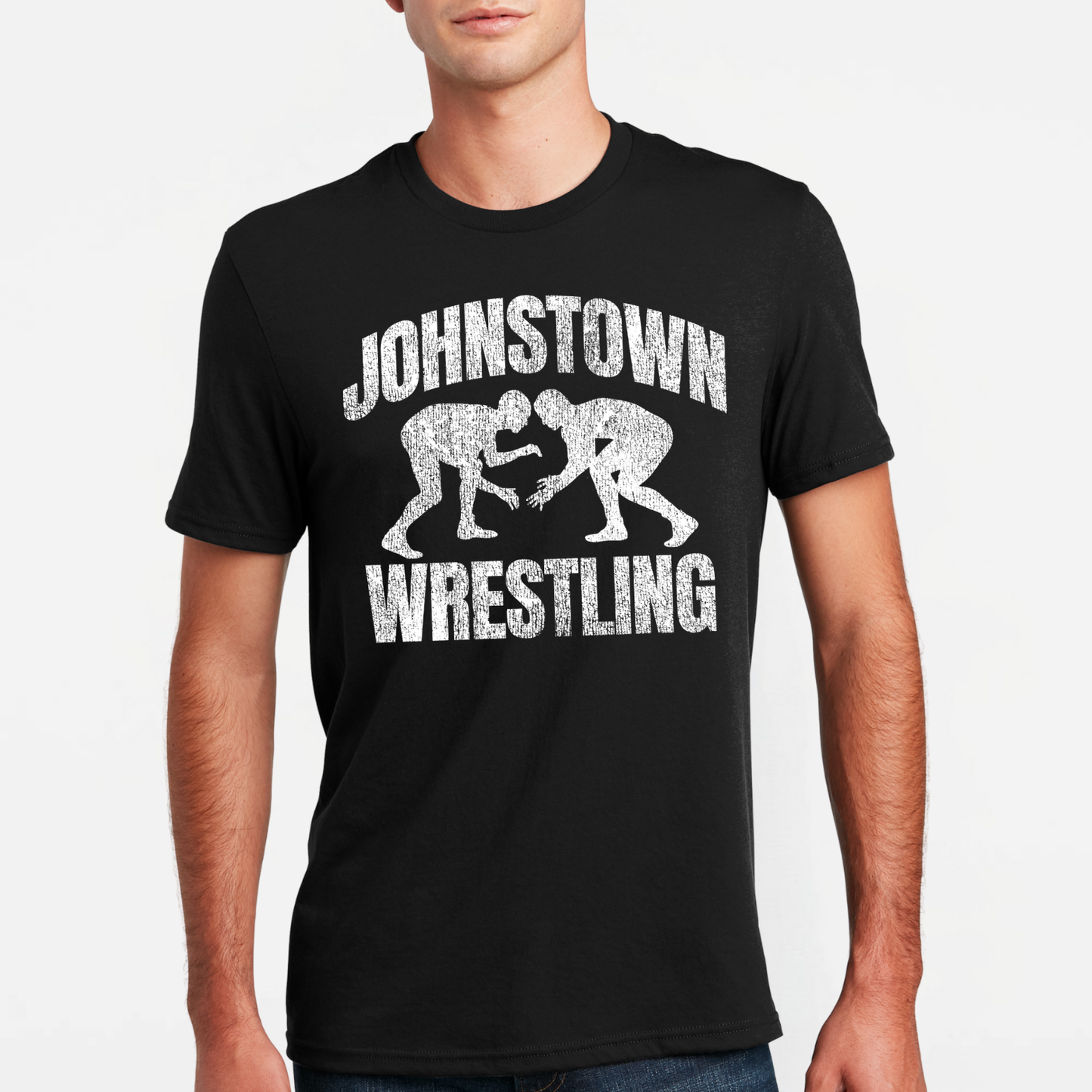 JYAA: Johnstown Wrestling *distressed graphic* Blended T-Shirt