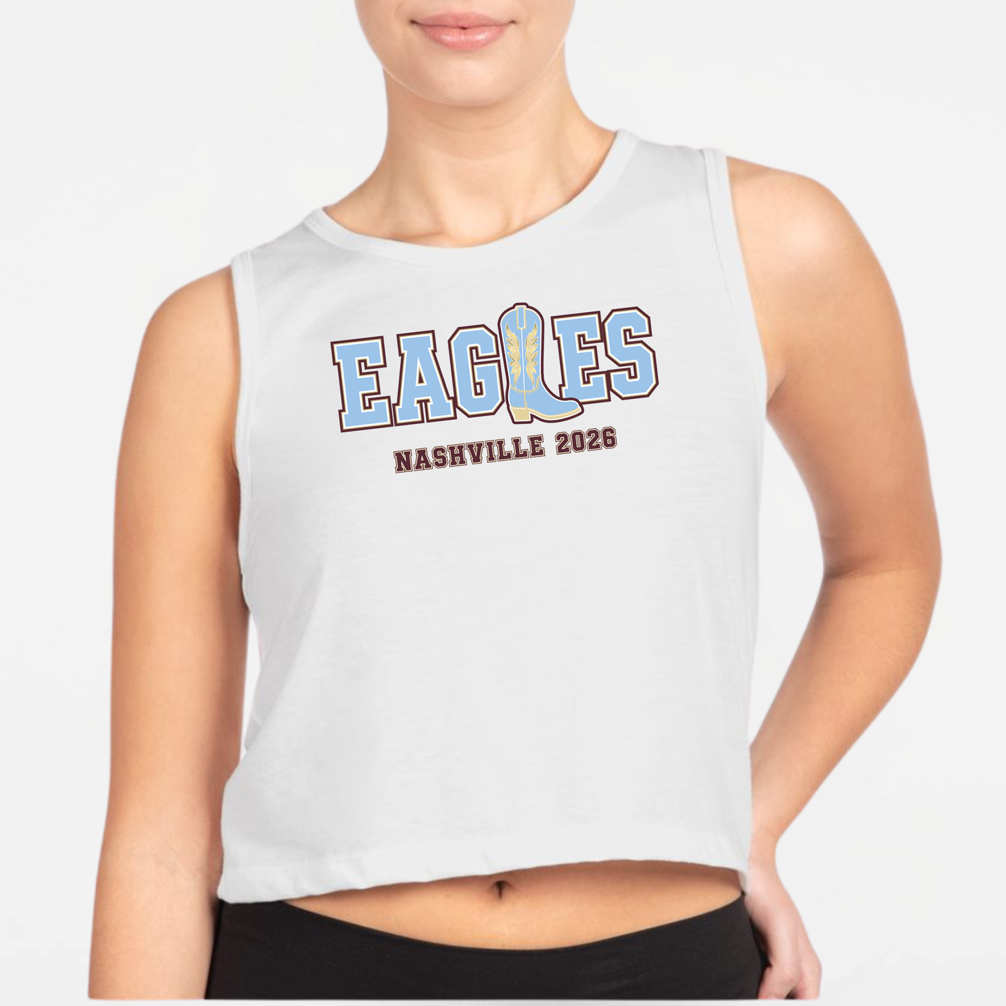 Nashville Eagles Women's Cropped Tank