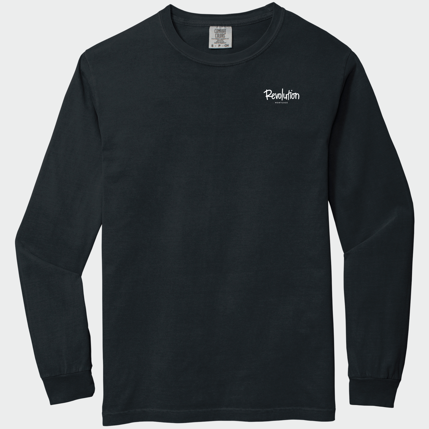 Revolution Mortgage: Embroidered, Comfort Colors® Long Sleeve Tee