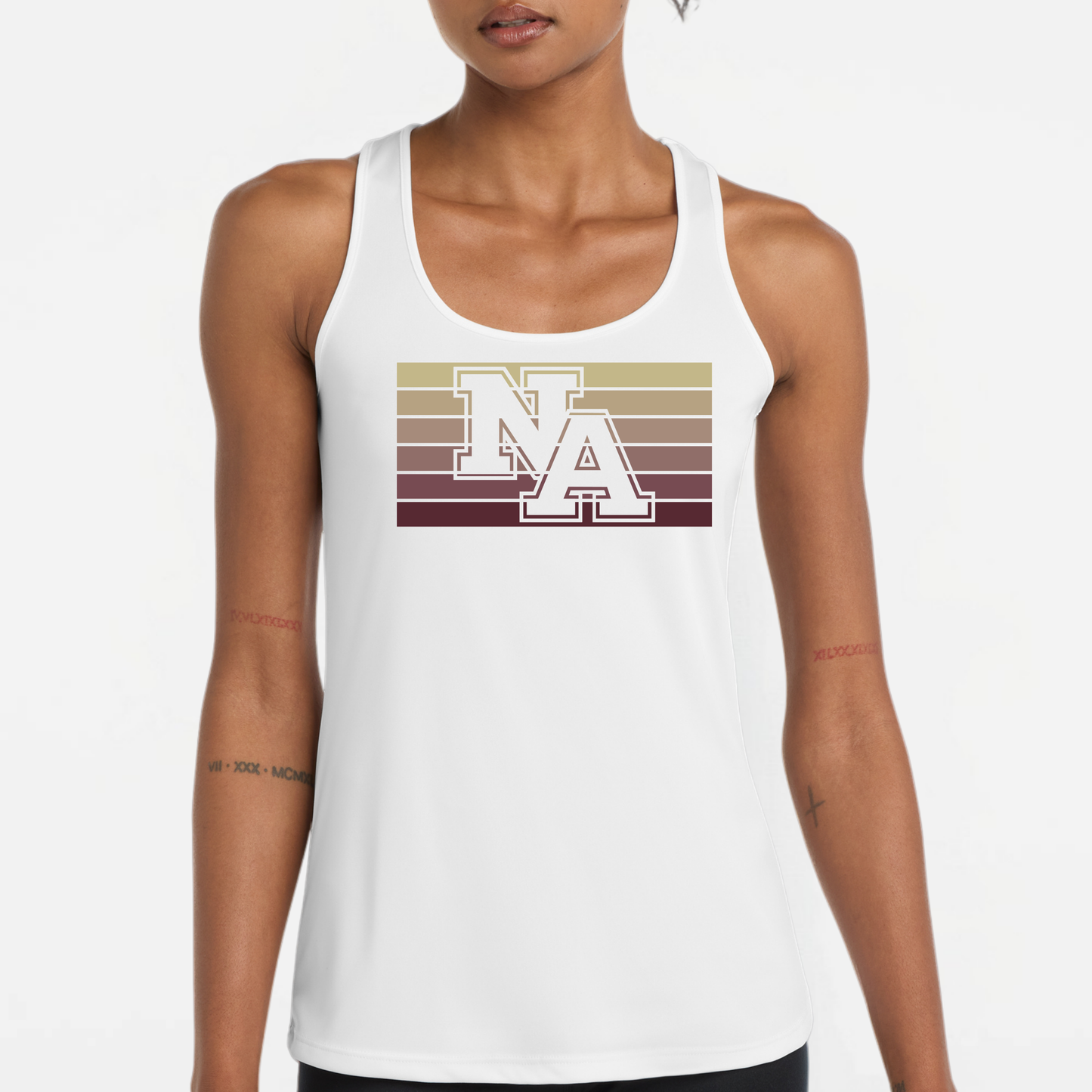 NAPTO: Retro NA Women's Tech Tank Top