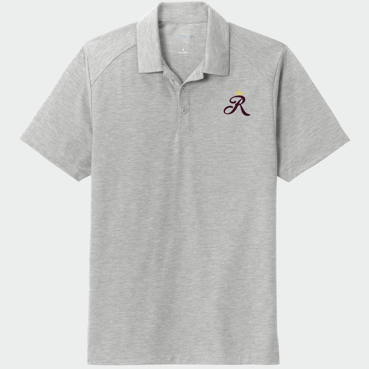 TCR: Crown R, Triblend Tech Polo