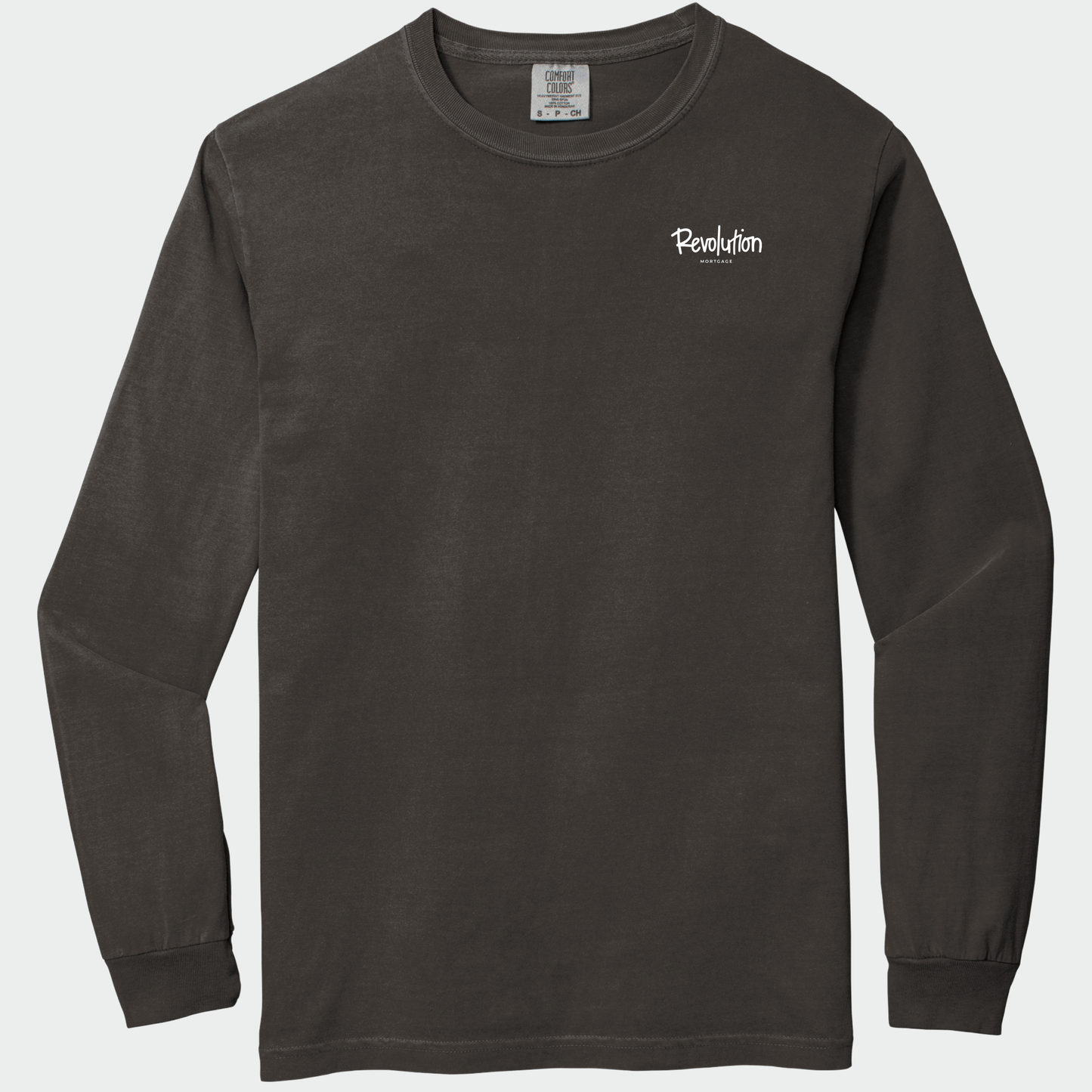 Revolution Mortgage: Embroidered, Comfort Colors® Long Sleeve Tee
