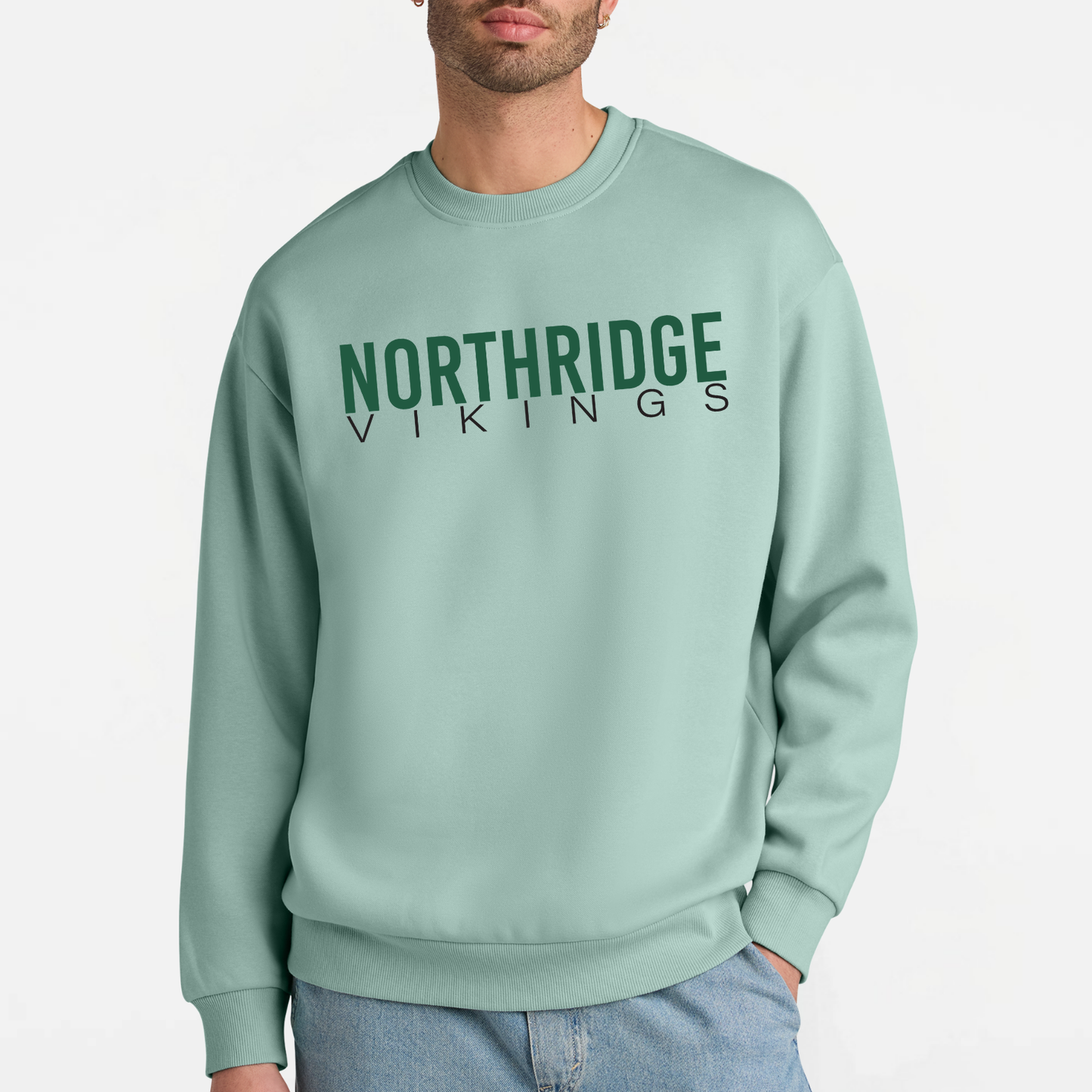 NRS: Northridge Vikings Heavyweight Crew Sweatshirt