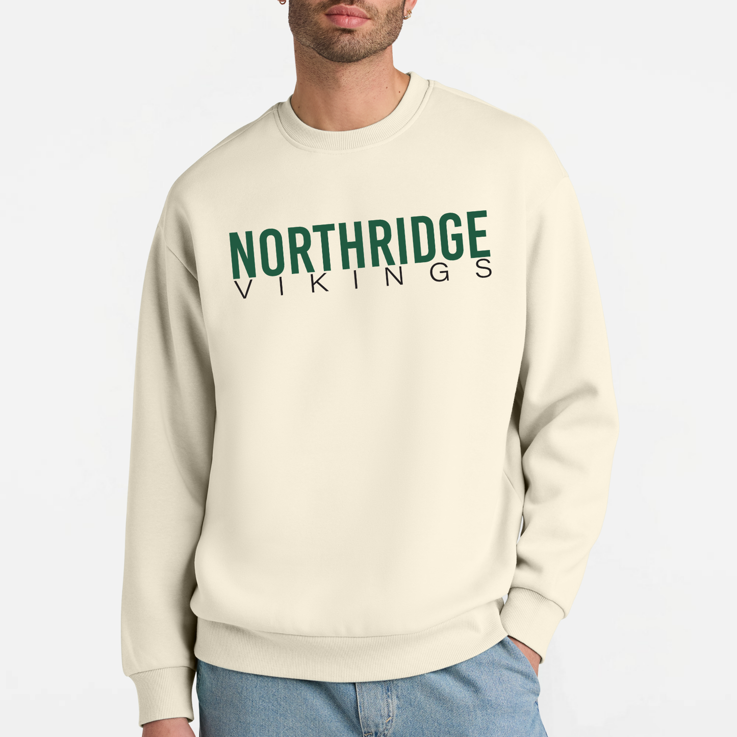 NRS: Northridge Vikings Heavyweight Crew Sweatshirt