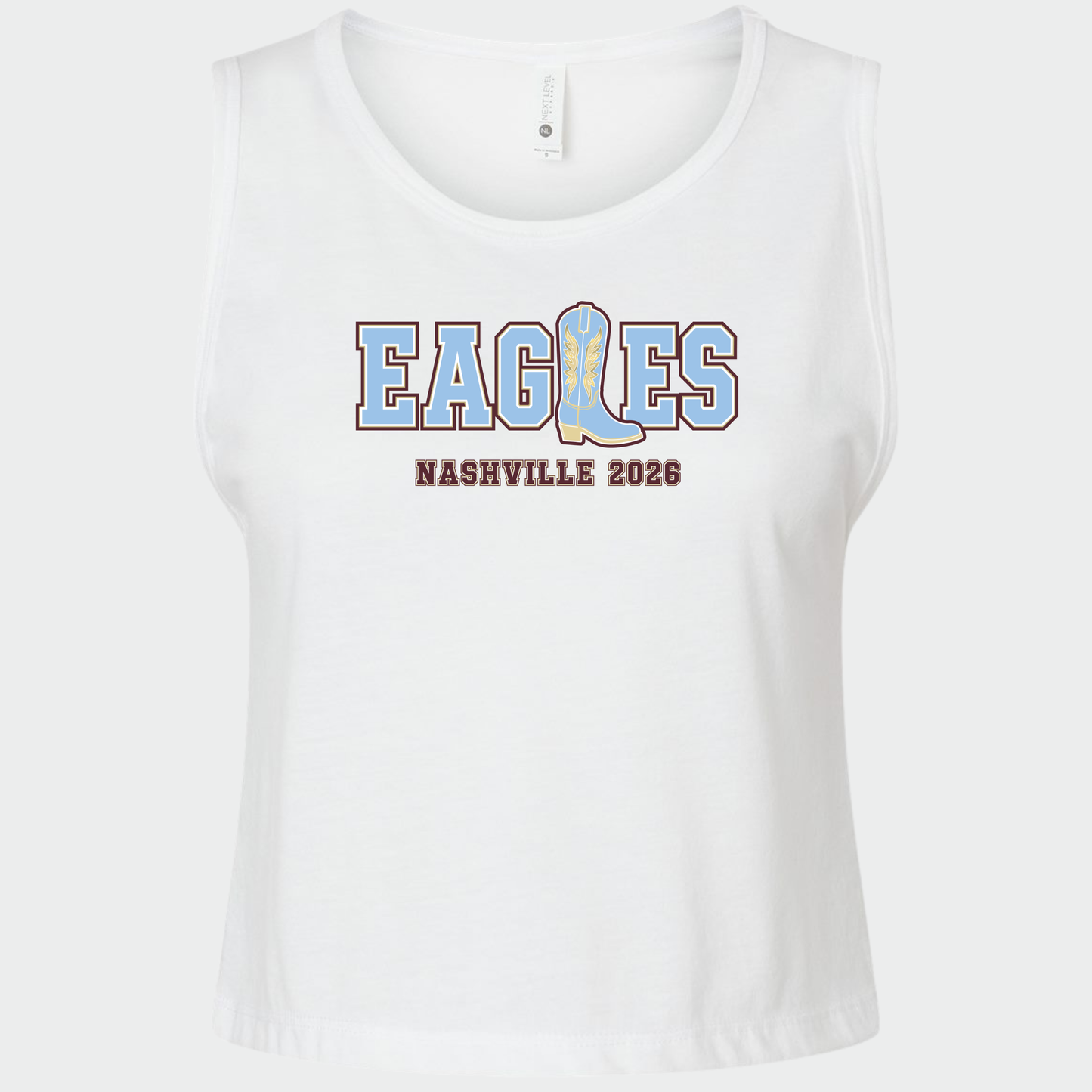 Nashville Eagles Women's Cropped Tank
