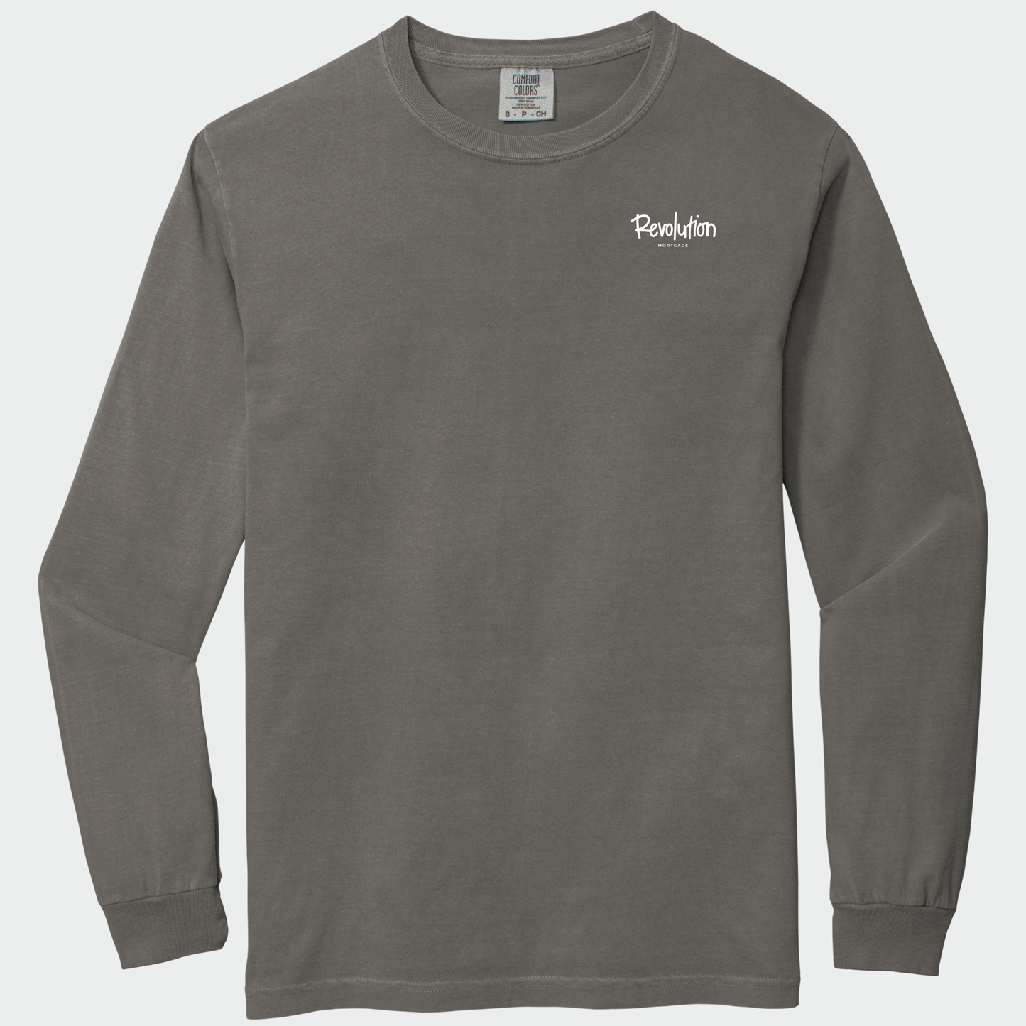 Revolution Mortgage: Embroidered, Comfort Colors® Long Sleeve Tee