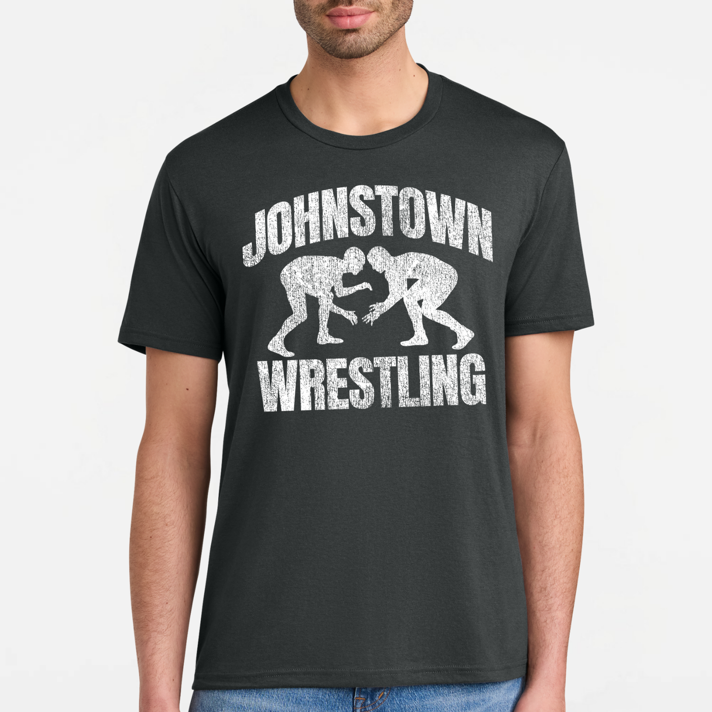 JYAA: Johnstown Wrestling *distressed graphic* Blended T-Shirt