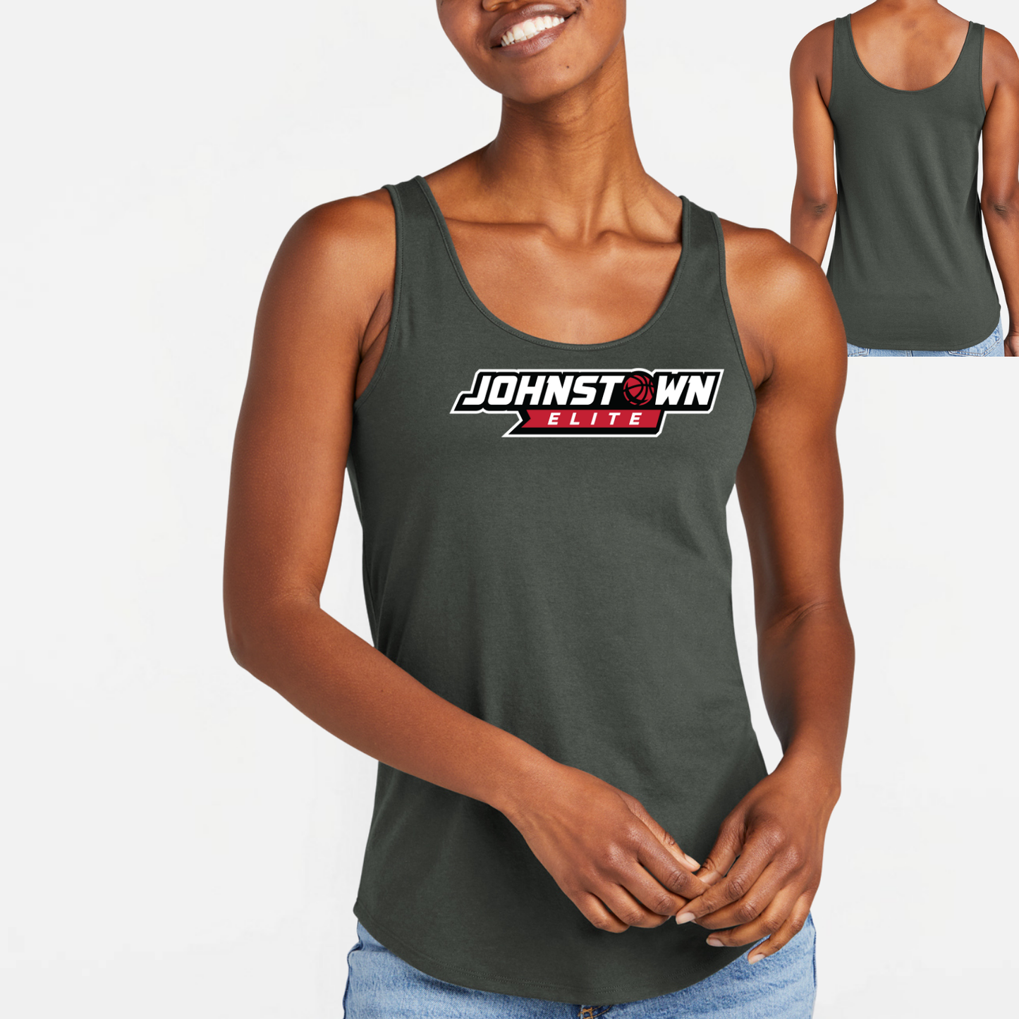 JEB: Johnstown Elite Basketball Women's Triblend Tank Top