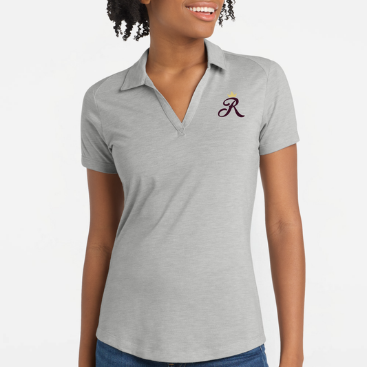 TCR: Crown R, Women's Triblend Tech Polo
