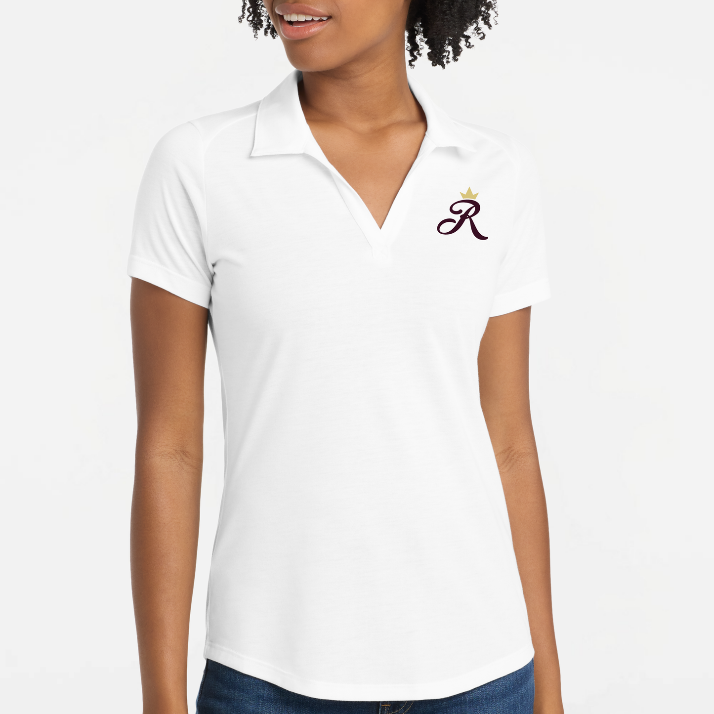 TCR: Crown R, Women's Triblend Tech Polo