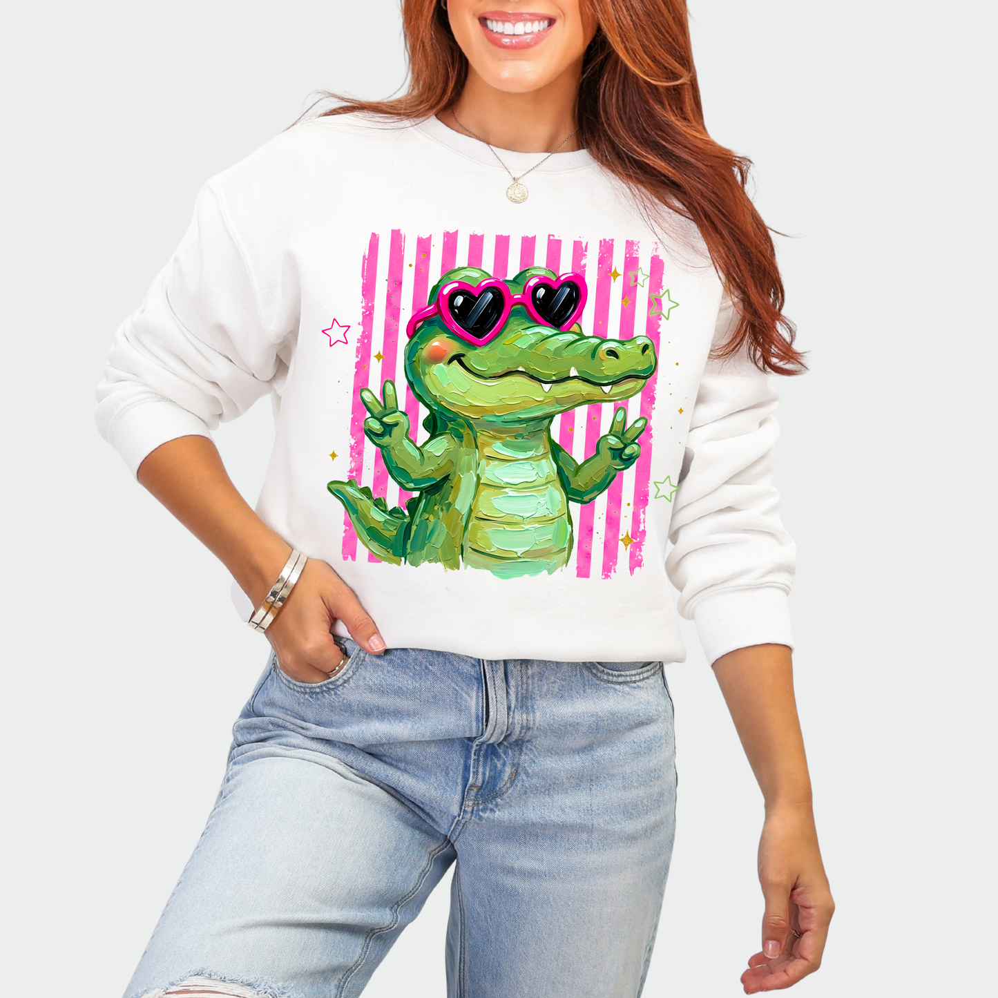 PTAC: Painted Gator Classic Crew Sweatshirt