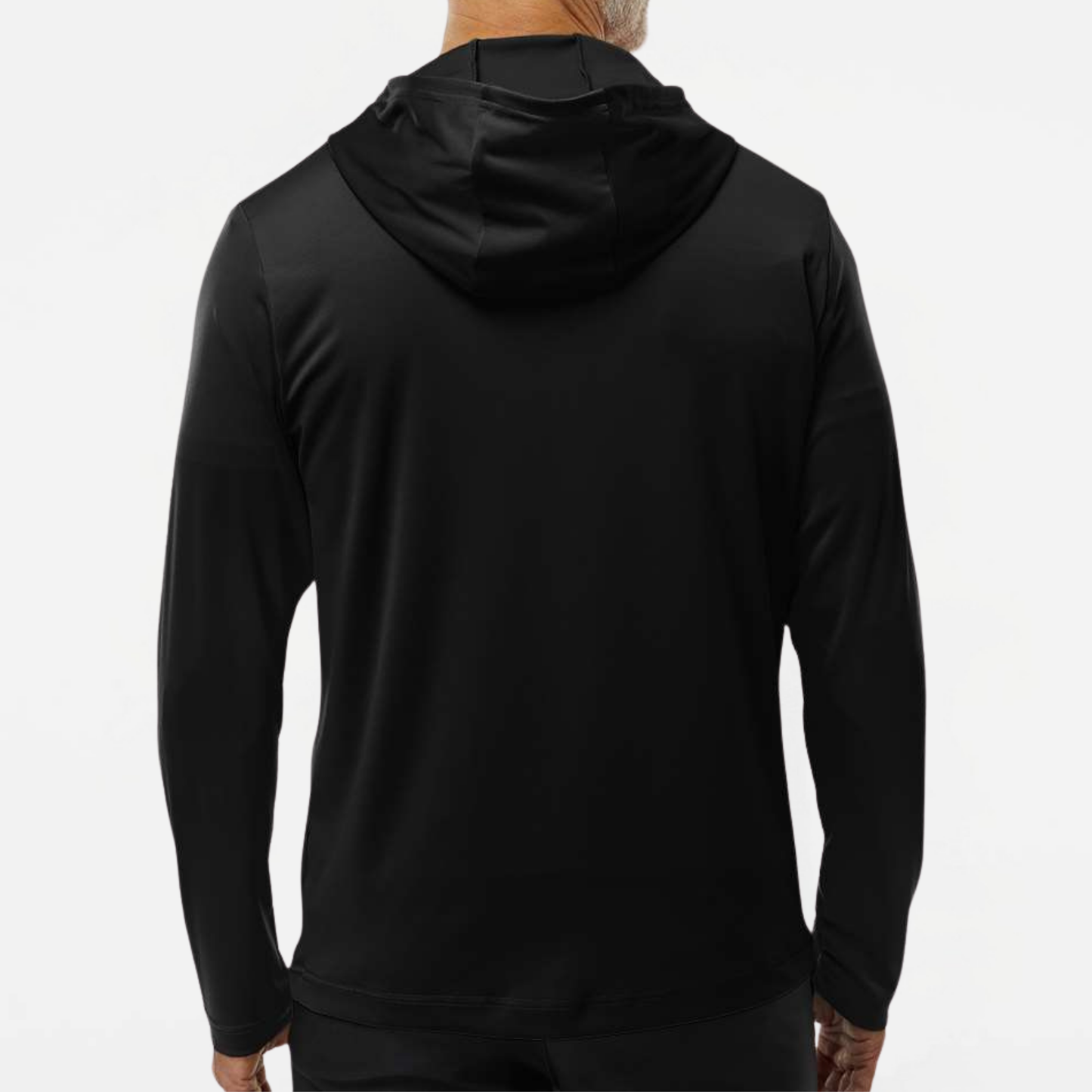 BRUINS: Lightweight Hooded Quarter-Zip Pullover