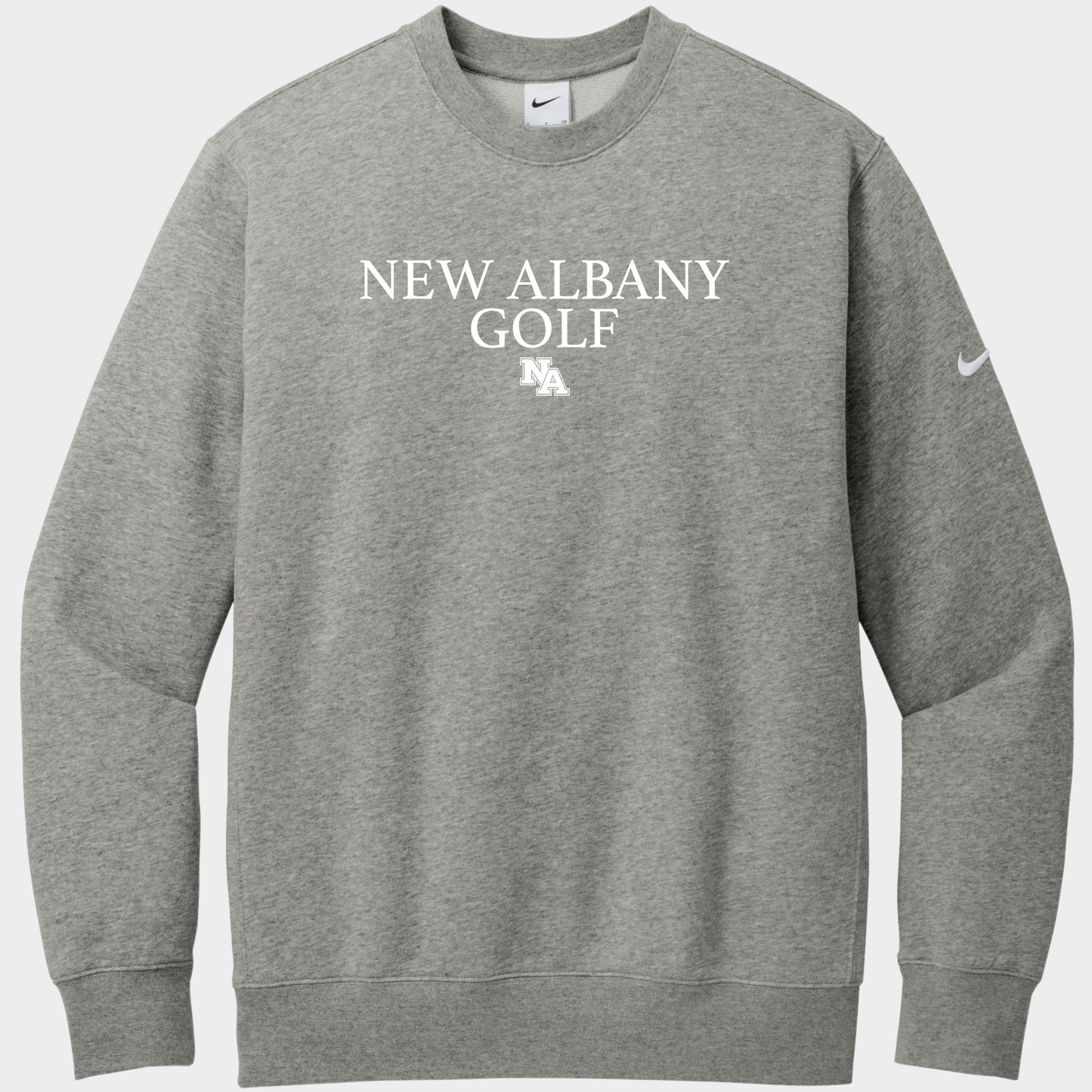 NAGolf: 3D Embroidered, Club Fleece Crew
