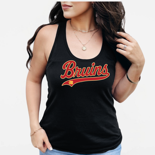 BRUINS: Swash Women's Racerback Tank Top