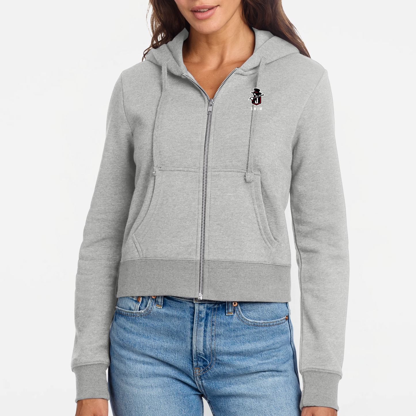 JS: Johnstown Swim Women's Full-Zip Hooded Sweatshirt