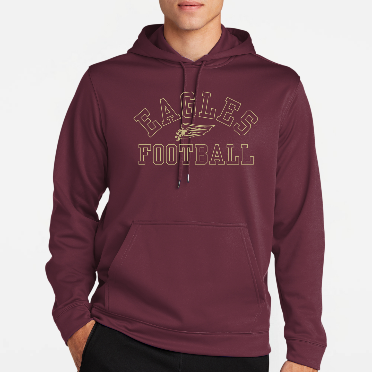 NAFootball: Eagles Football Tech Fleece Hoodie