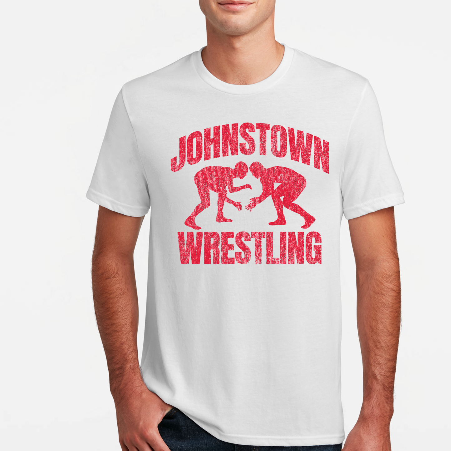 JYAA: Johnstown Wrestling *distressed graphic* Blended T-Shirt