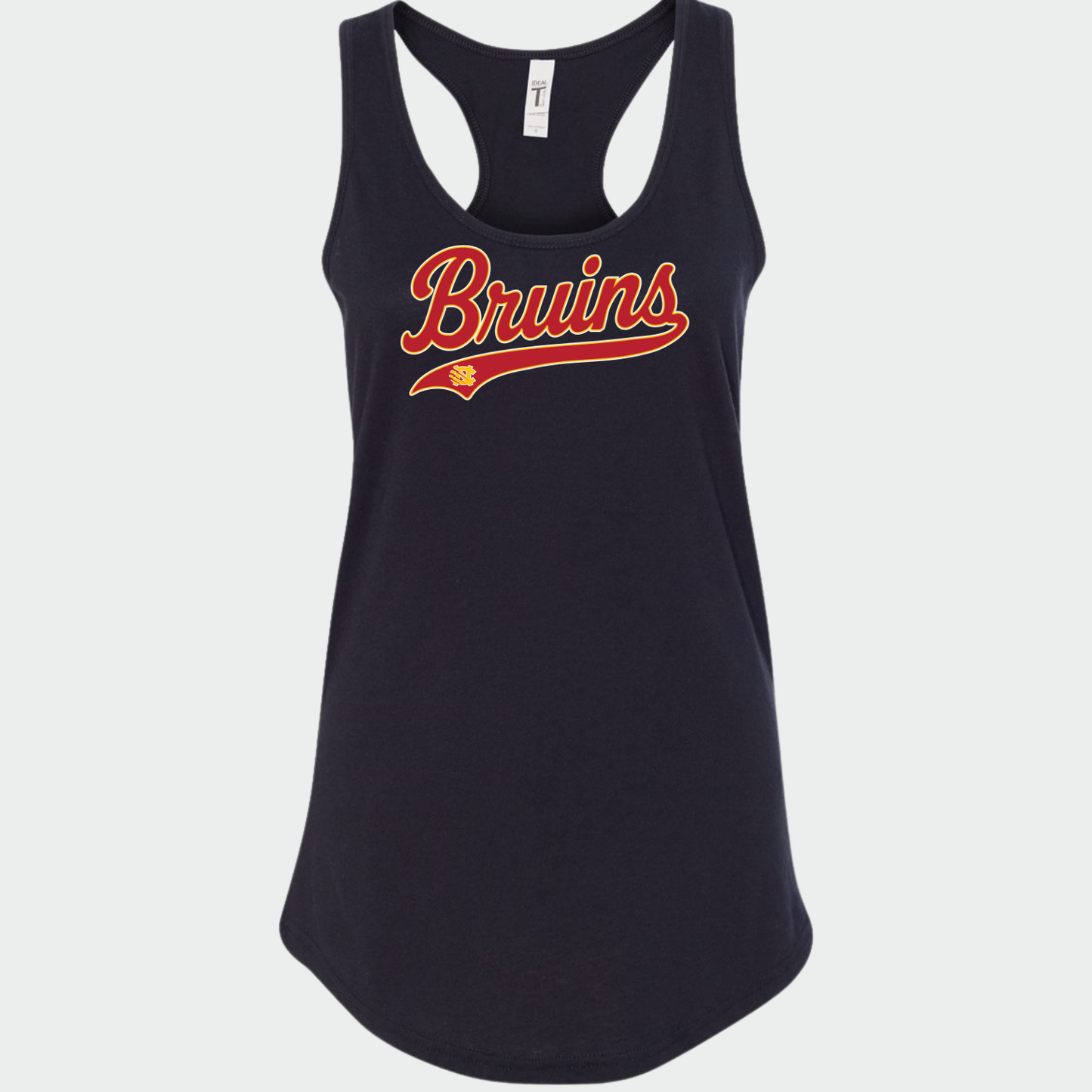 BRUINS: Swash Women's Racerback Tank Top