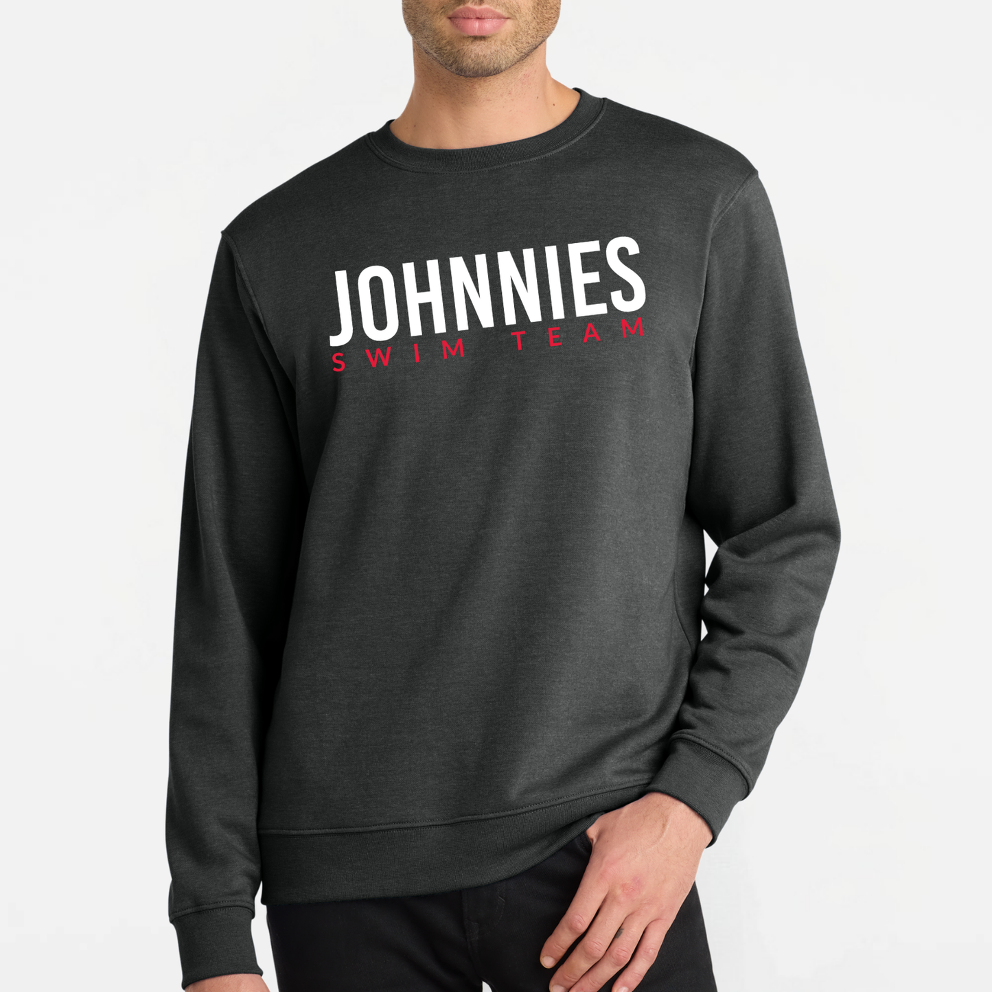 JS: Johnnies Swim Team Crew Sweatshirt