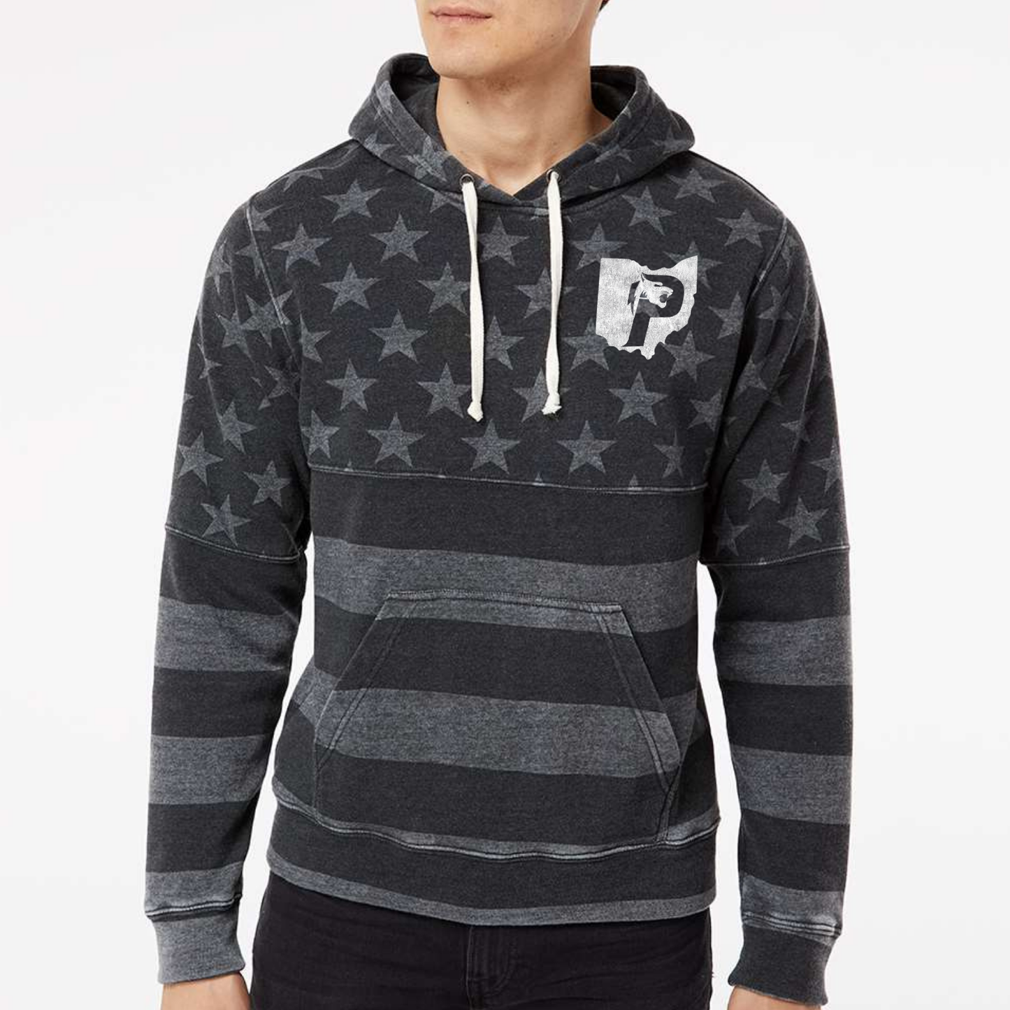 Pick Preds: Stars & Stripes Triblend Fleece Hooded Sweatshirt