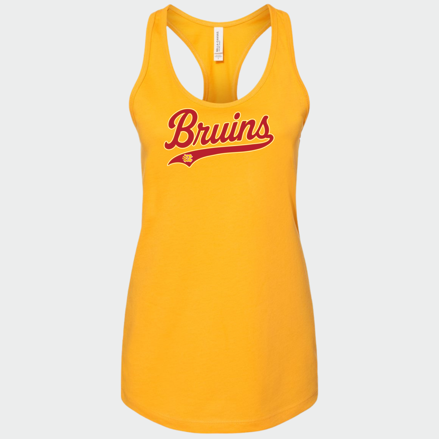 BRUINS: Swash Women's Racerback Tank Top