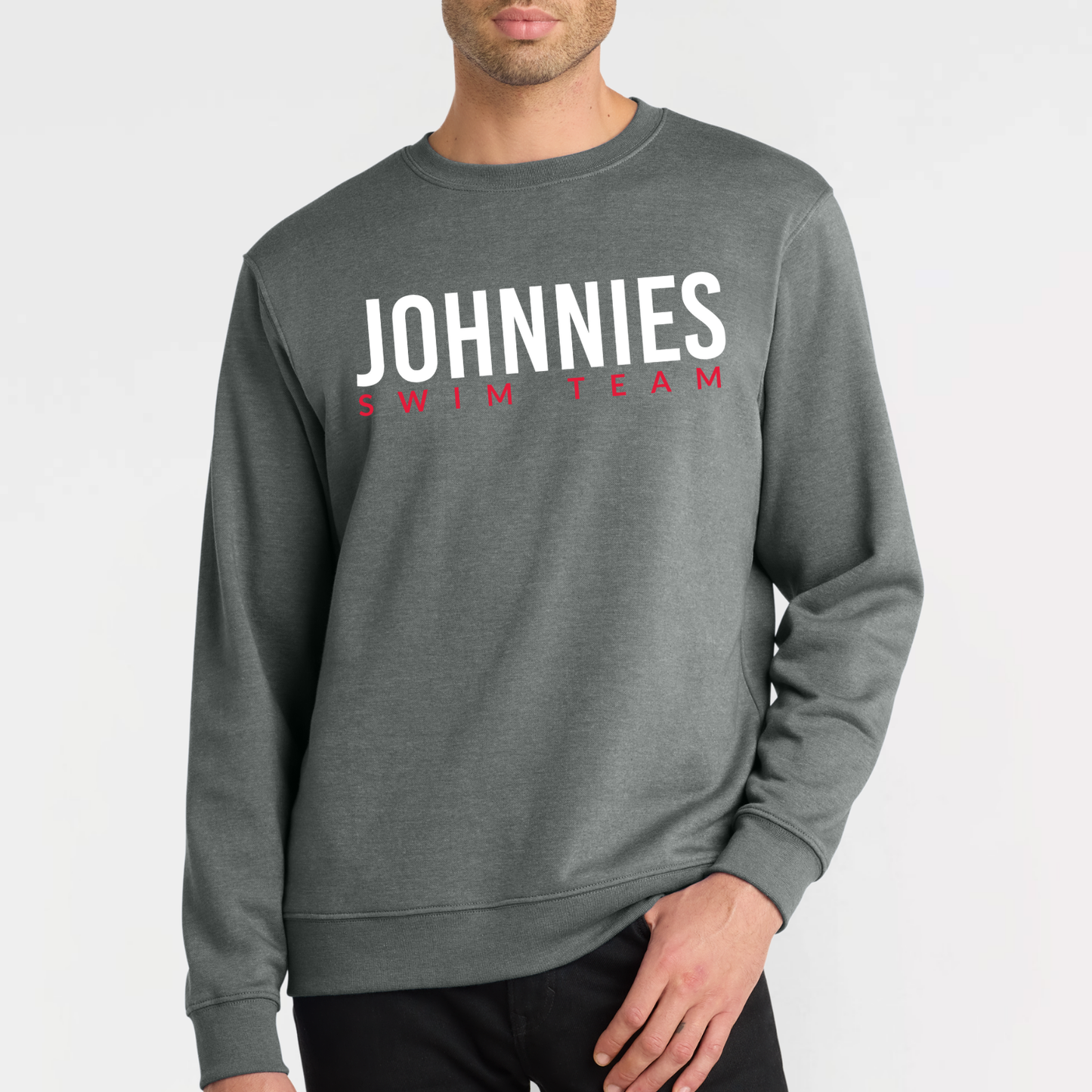 JS: Johnnies Swim Team Crew Sweatshirt
