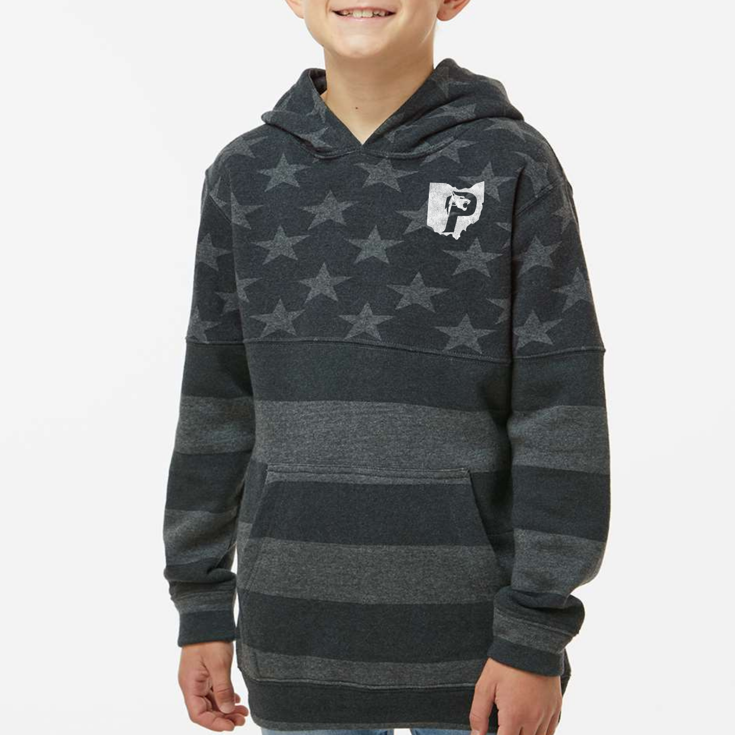 Pick Preds: Stars & Stripes Triblend Fleece Hooded Sweatshirt