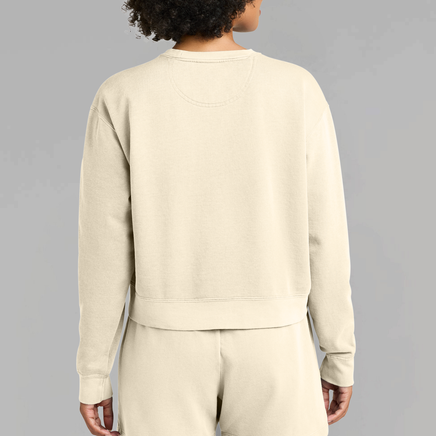 Revolution Mortgagew: Embroidered, Comfort Colors® Women’s Crew Sweatshirt